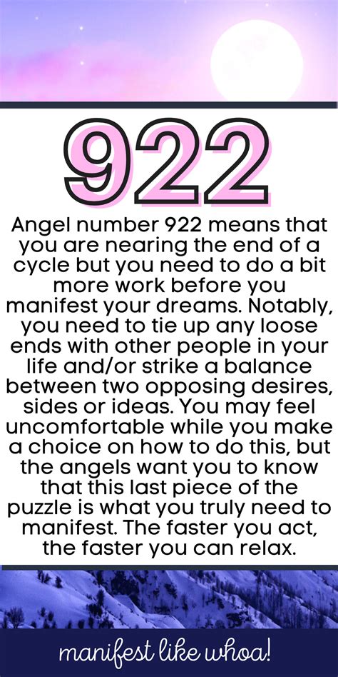 angel number 922|Angel Number 922: Meaning Spiritually, Numerology。